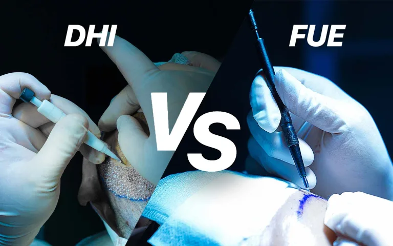 dhi vs fue hair transplant comparison