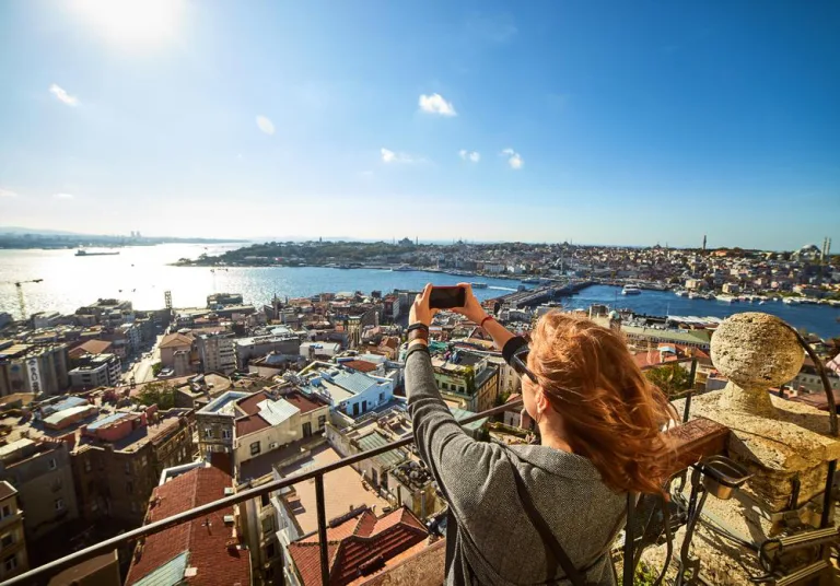 istanbul galata tower view