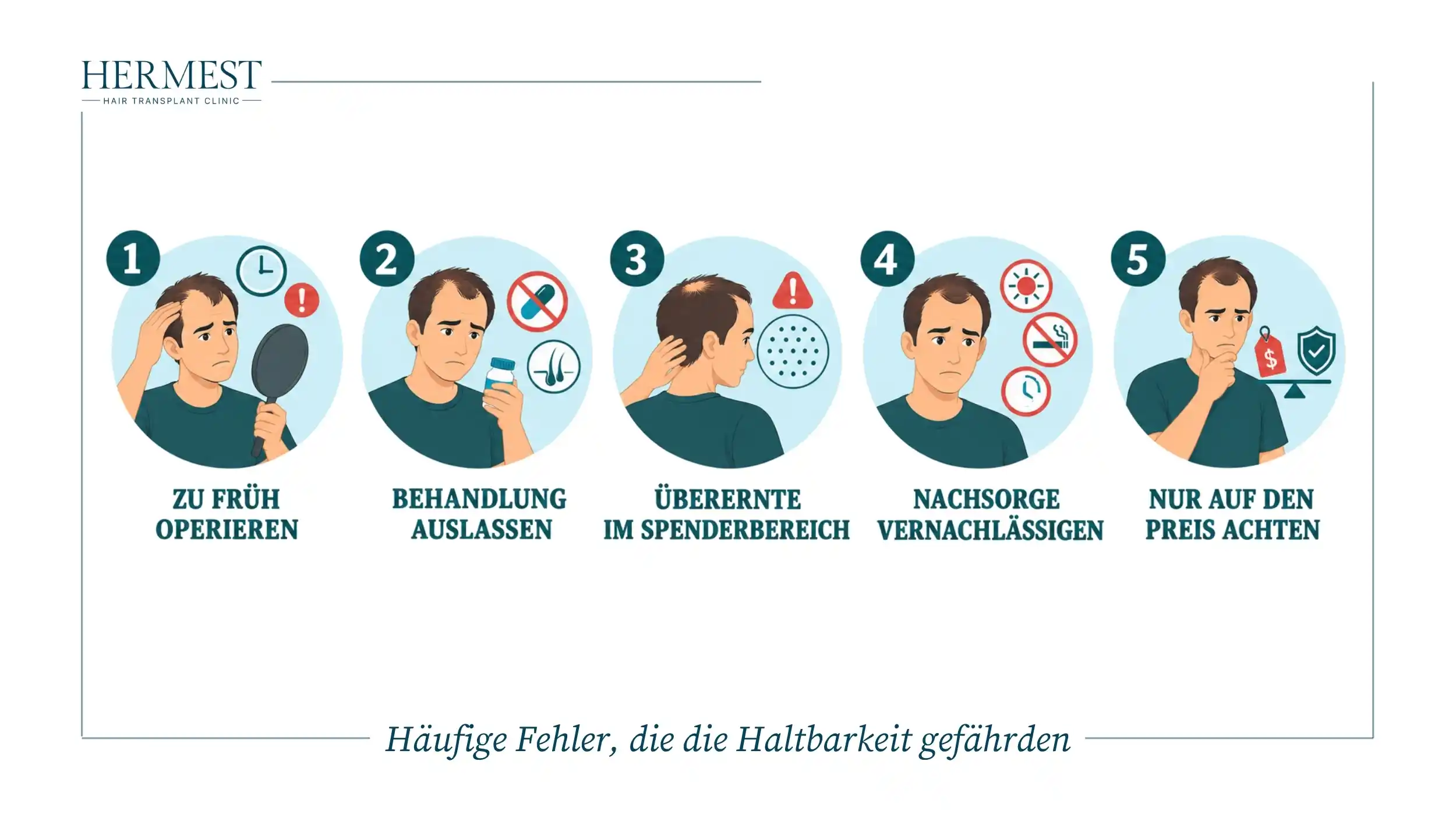 Häufige Fehler, die die Haltbarkeit gefährden