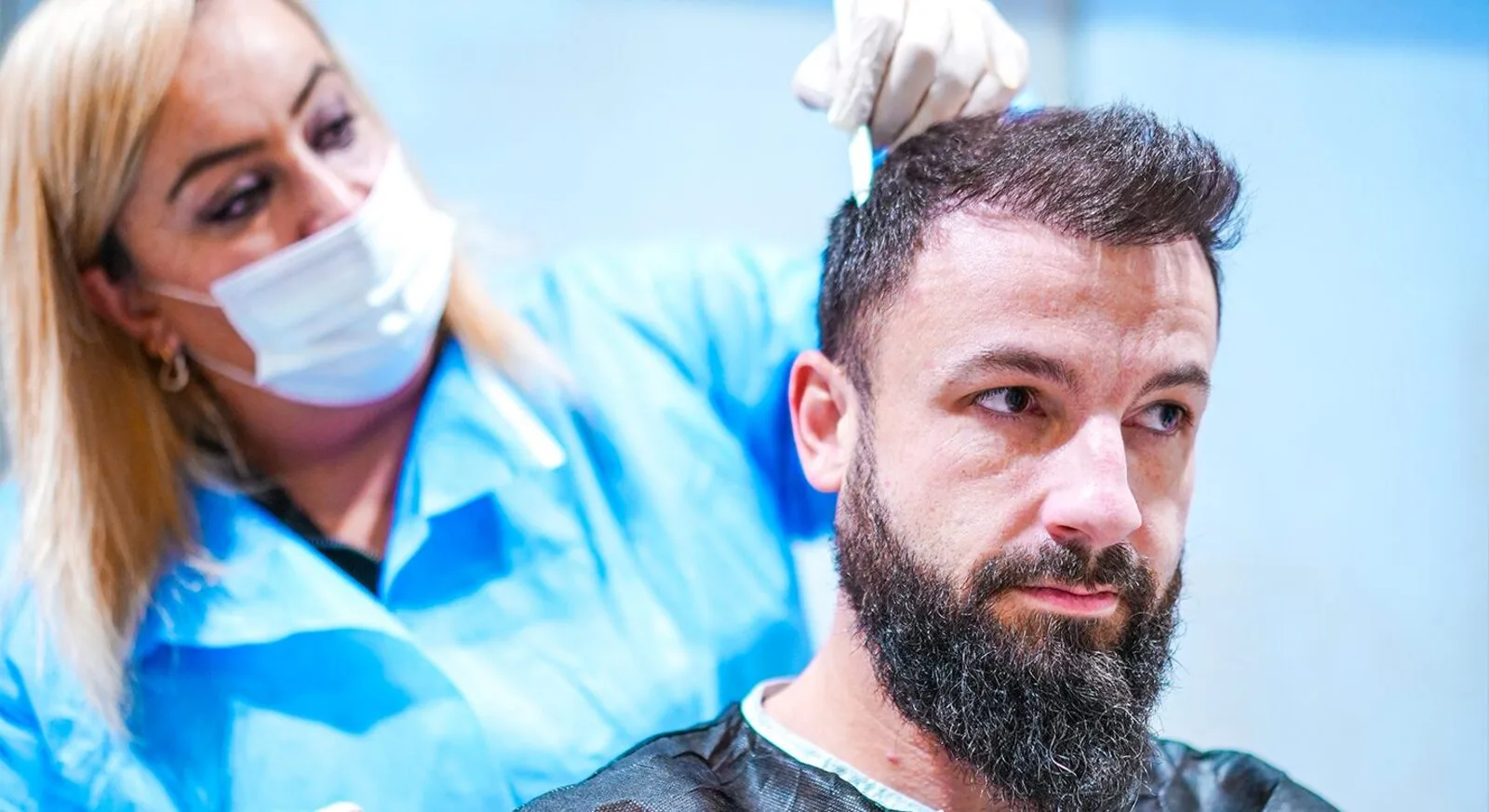 Unser Team - professionelle Haarlinie