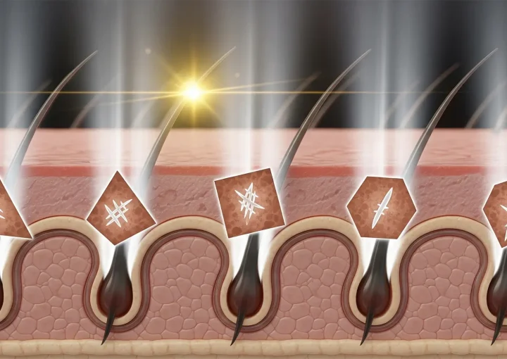 hair transplant scabs damaged