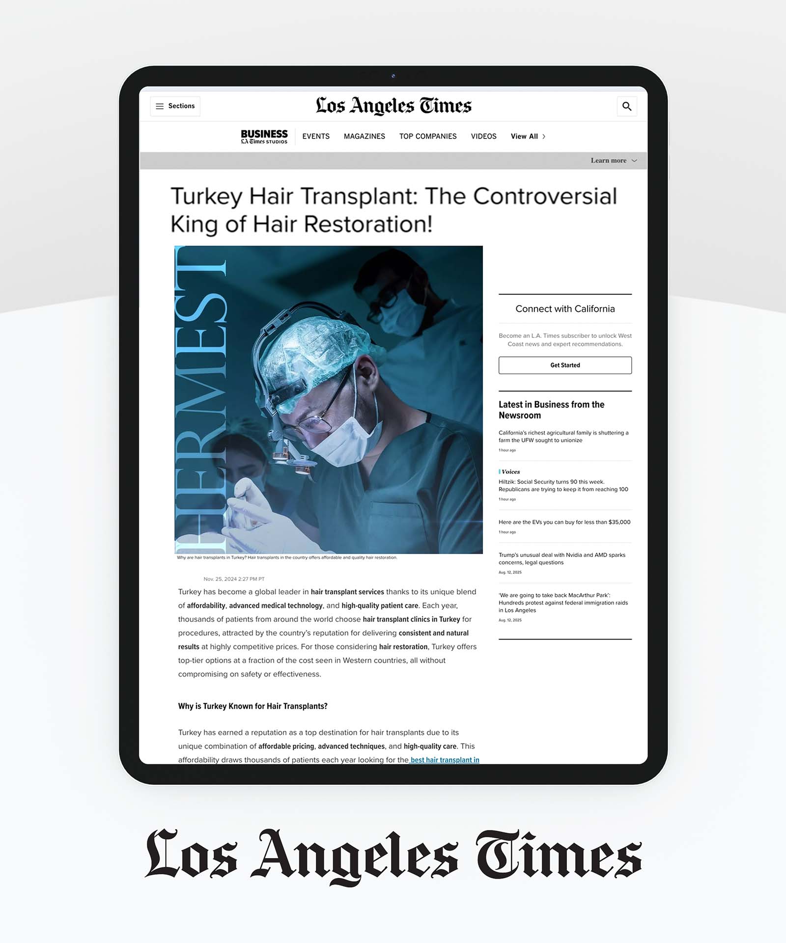 latimes press