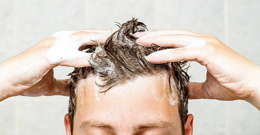washing hair after a hair transplant