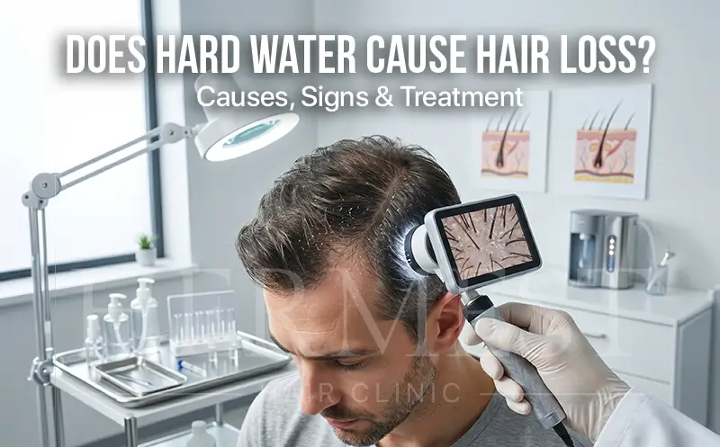 Does Hard Water Cause Hair Loss