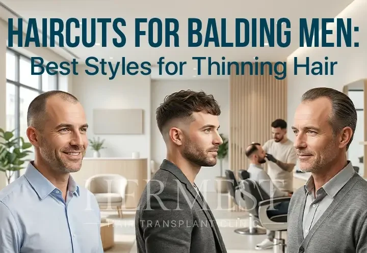Haircuts for Balding Men: Best Styles for Thinning Hair 3 Haircuts for Balding Men