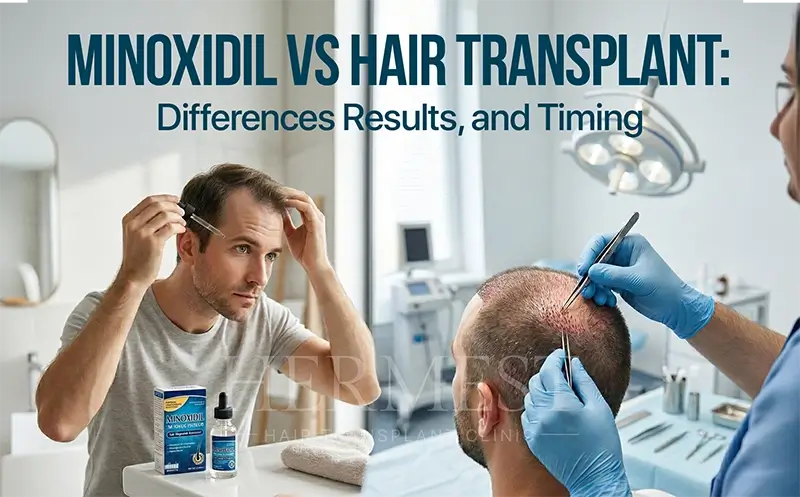Minoxidil vs Hair Transplant