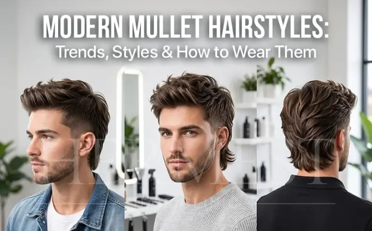 Modern Mullet Hairstyles
