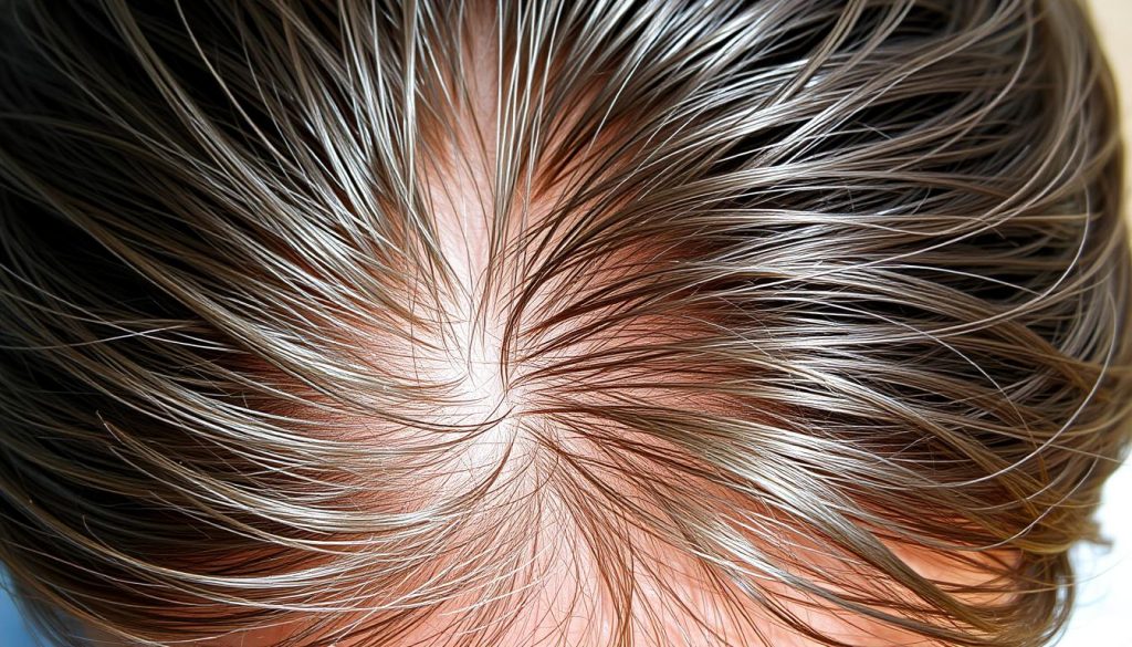 Cowlick: Is It A Sign of Balding? How to Tell the Difference at the Crown 4 cowlick or balding