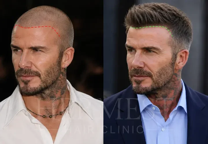 David Beckham Hair Transplant