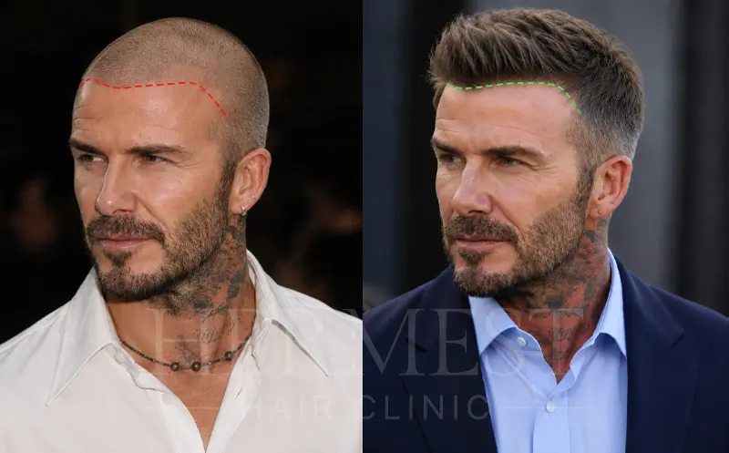 David Beckham Hair Transplant