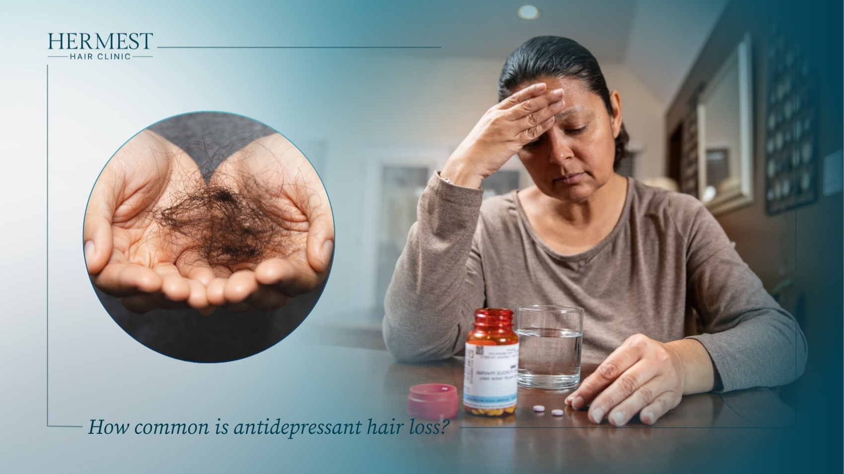 How common is antidepressant hair loss