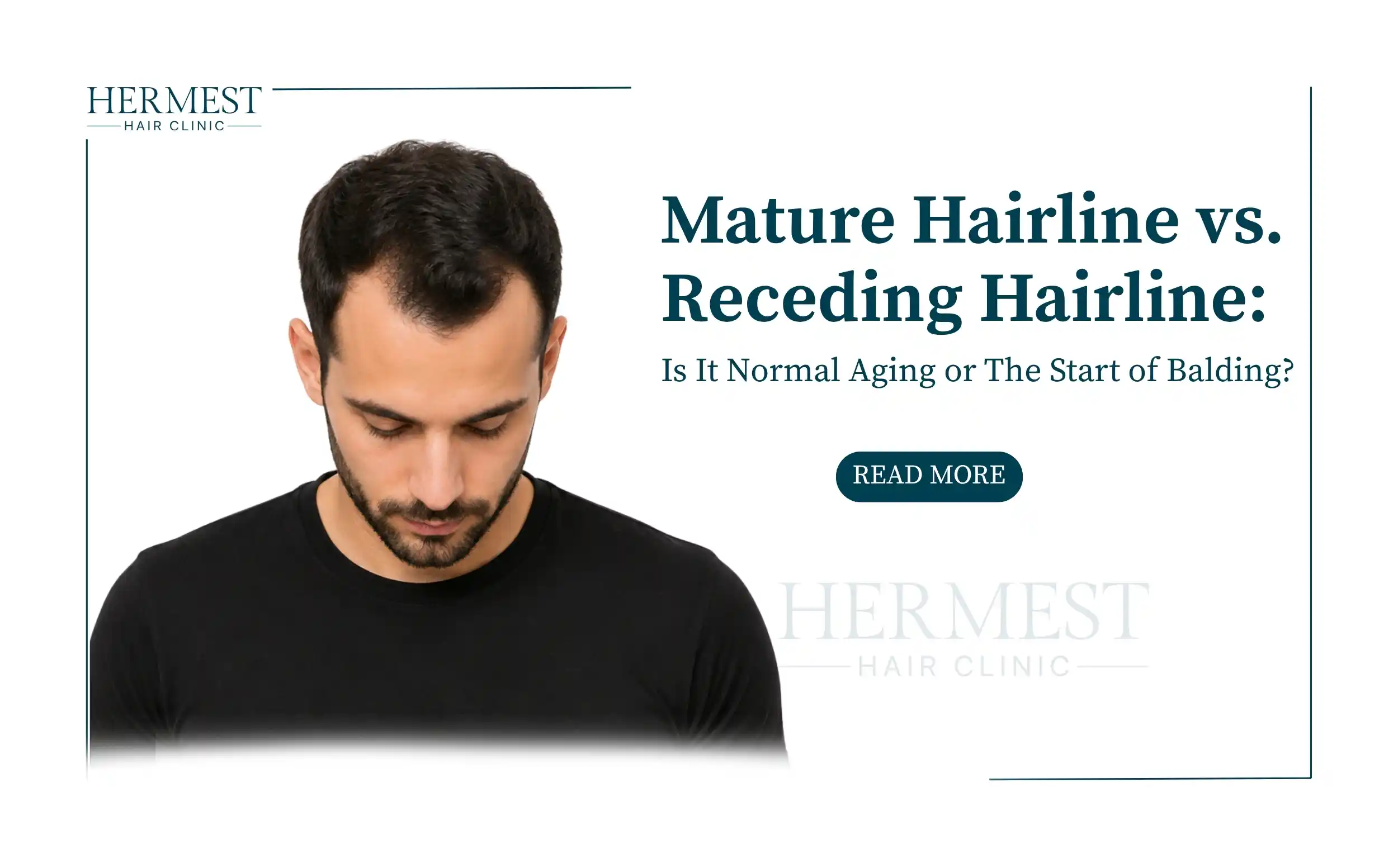 Mature Hairline vs. Receding Hairline Is It Normal Aging or The Start of Balding