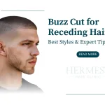 Buzz Cut for Receding Hairline