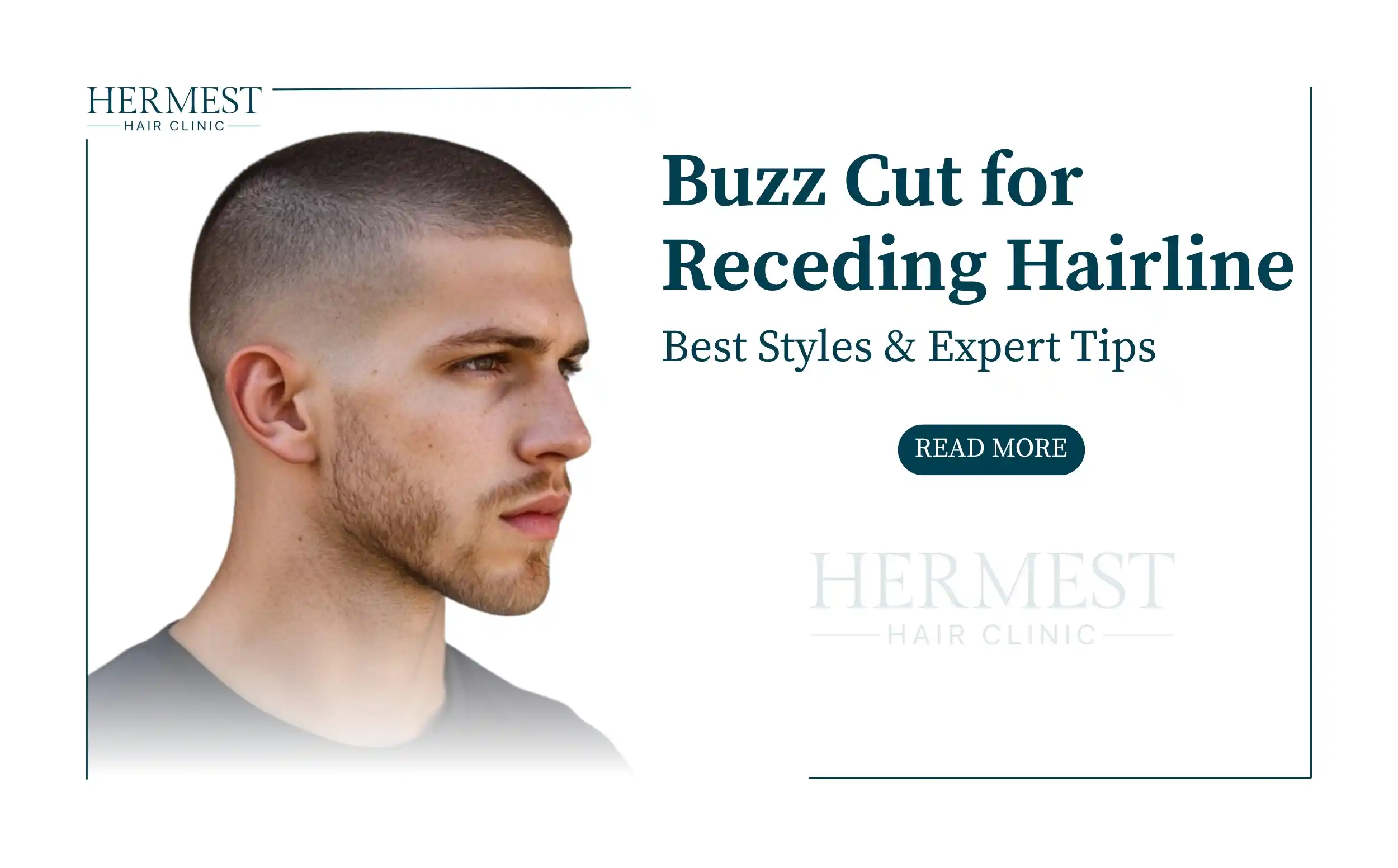 Buzz Cut for Receding Hairline