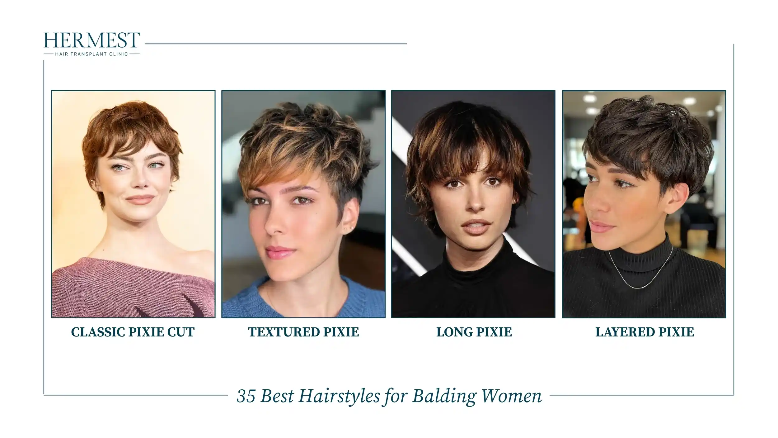 Classic Pixie Cut, Textured Pixie, Long Pixie, Layered Pixie