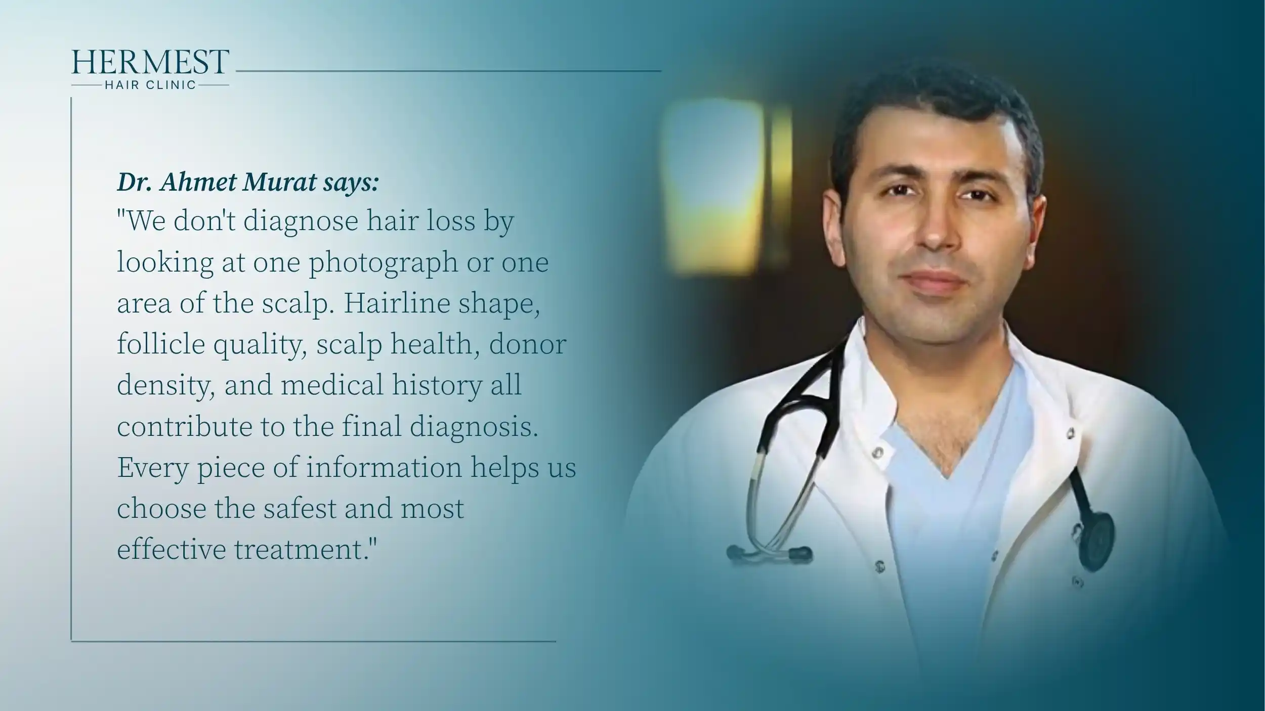 Dr. Ahmet Murat opinion