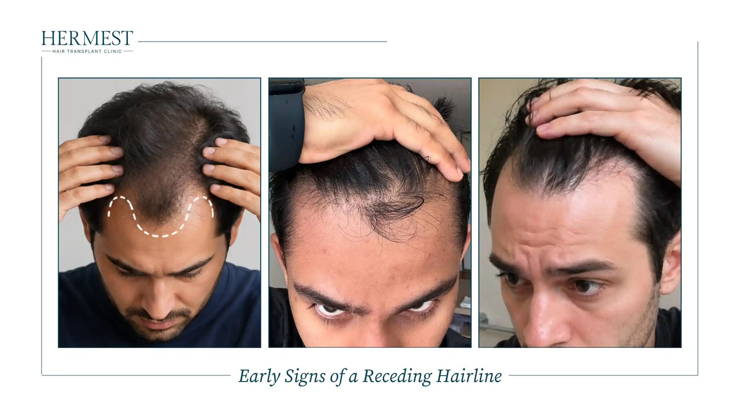 Early Signs of a Receding Hairline
