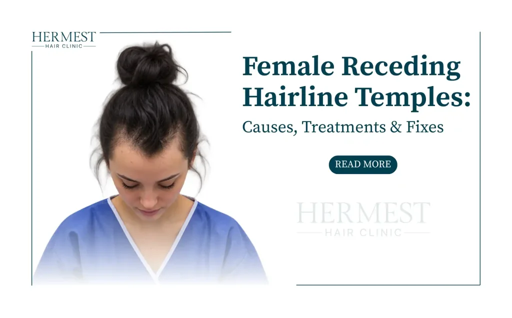 Female Receding Hairline Temples