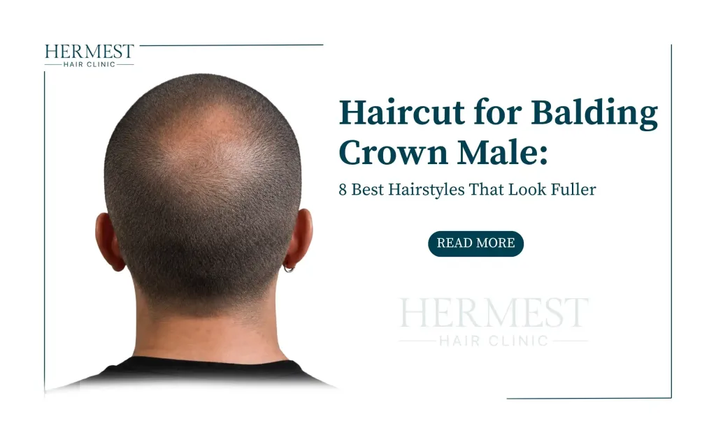 Haircut for Balding Crown Male