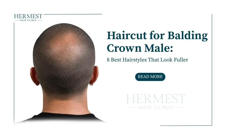 Haircut for Balding Crown Male