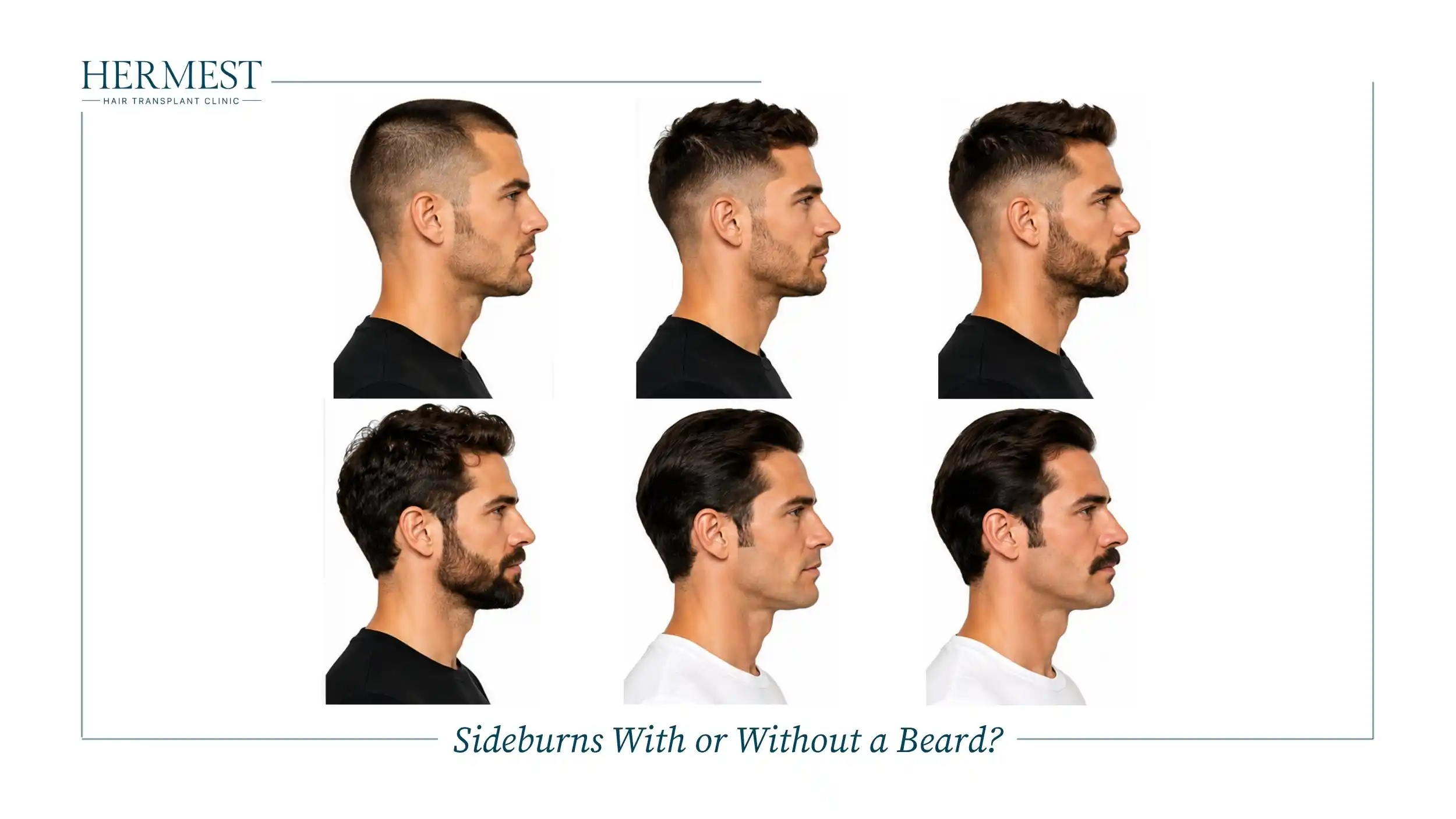 Sideburns With or Without a Beard