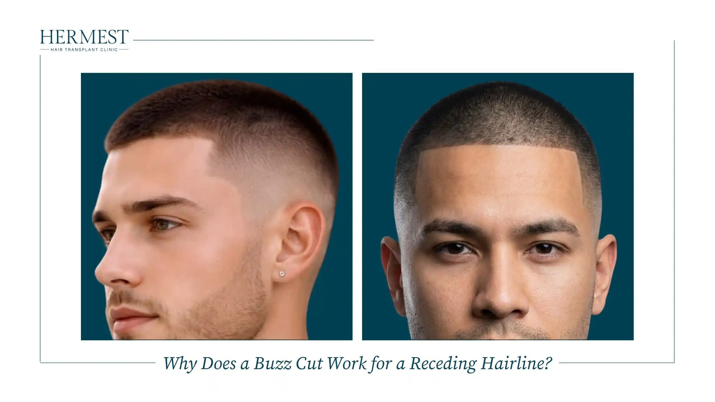Why Does a Buzz Cut Work for a Receding Hairline
