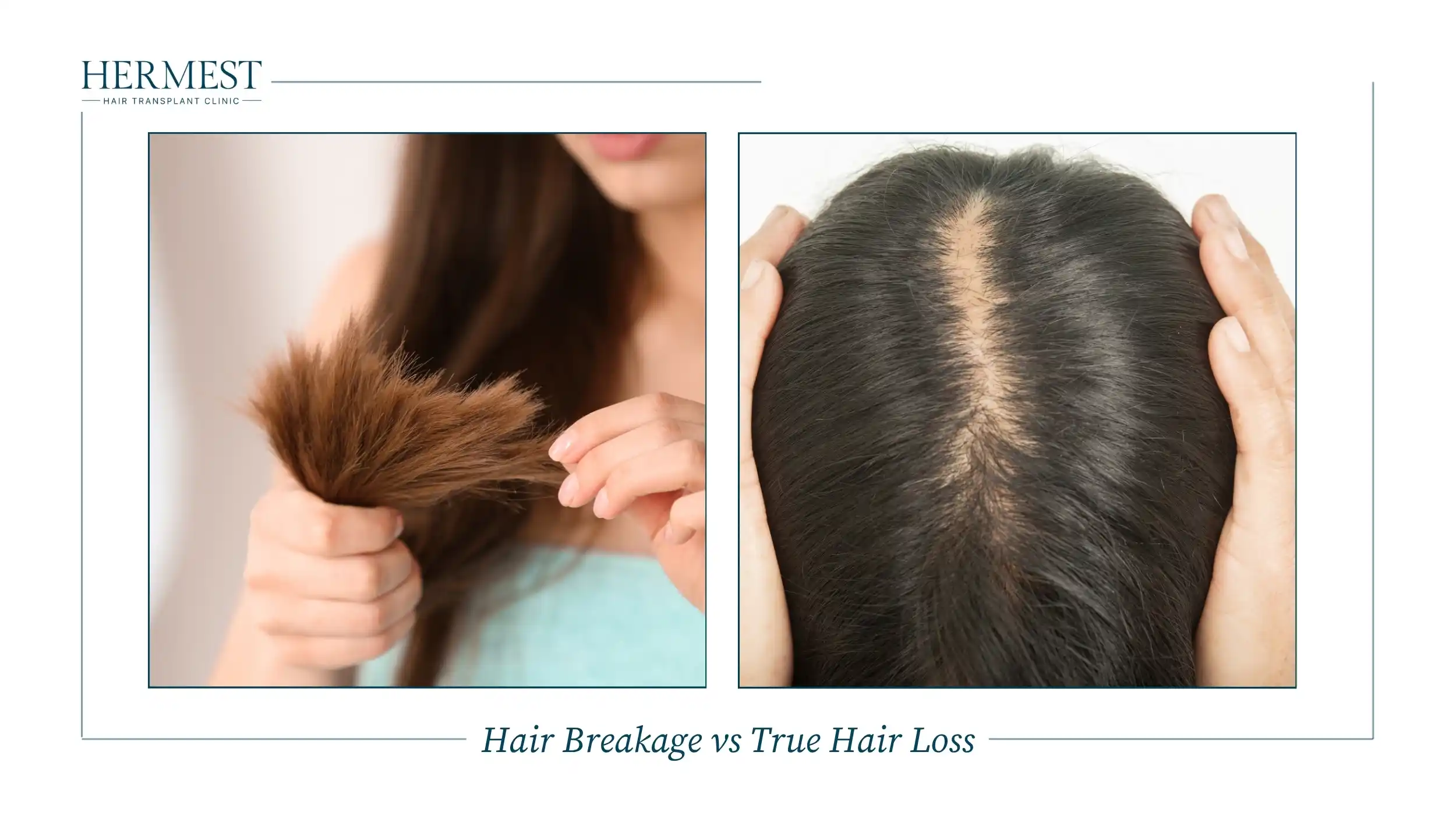 Hair Breakage vs True Hair Loss