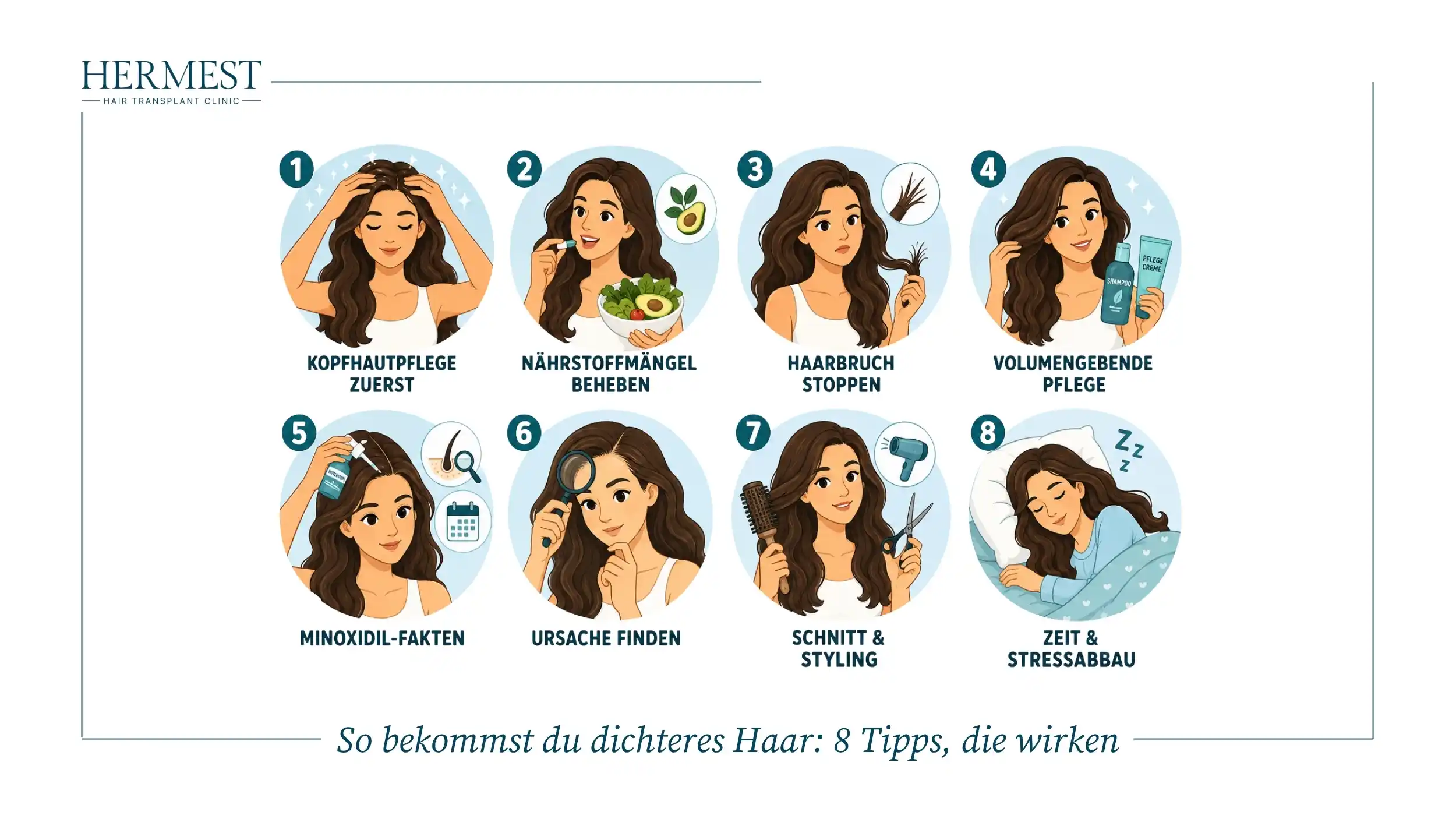 So bekommen Sie dichteres Haar: 8 Tipps, die wirken