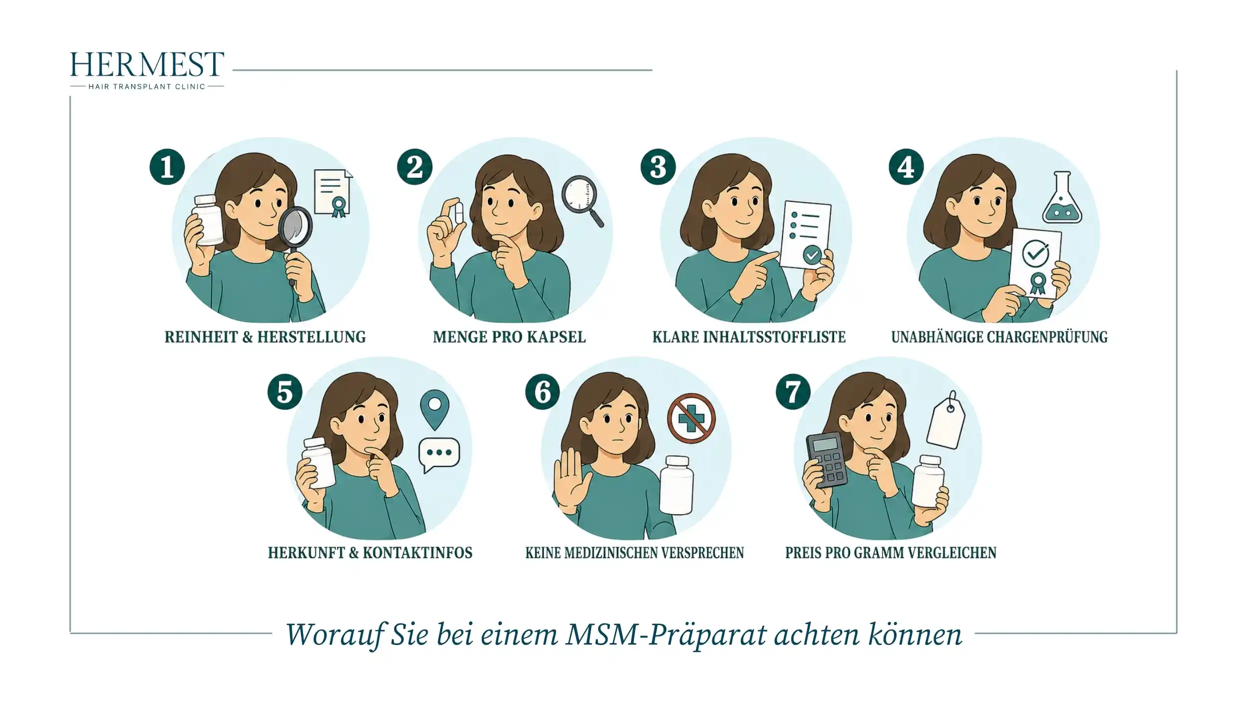 Worauf Sie bei einem MSM-Präparat achten können