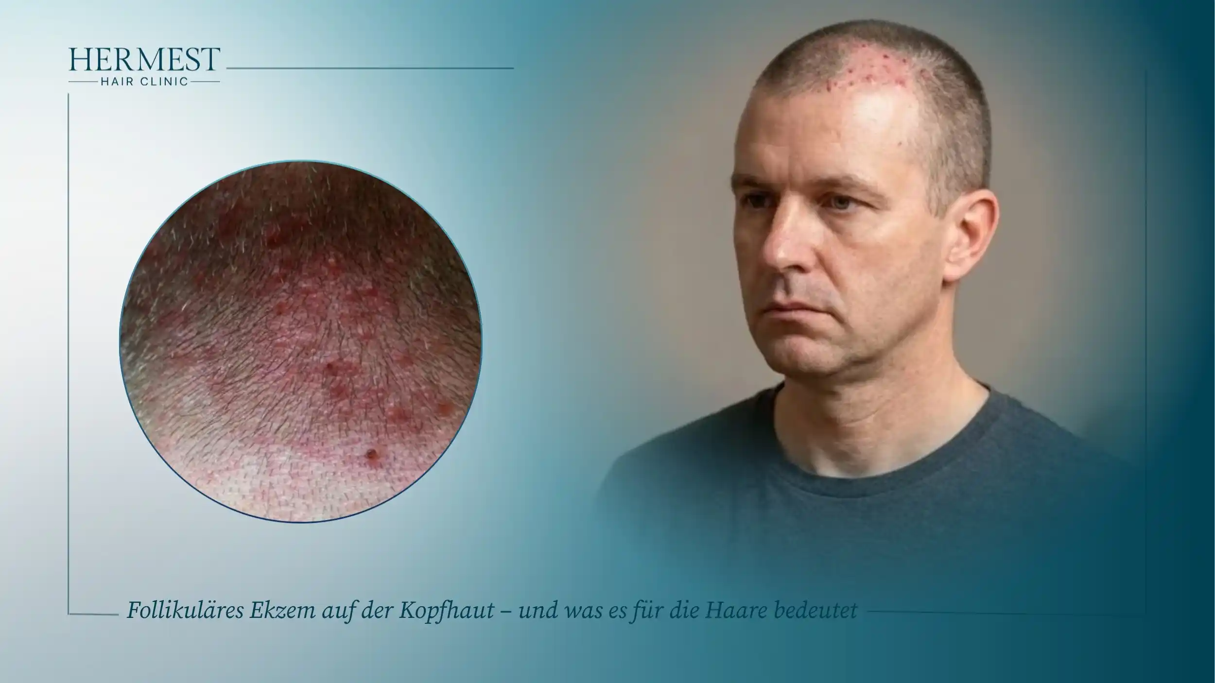 Follikuläres Ekzem auf der Kopfhaut – und was es für die Haare bedeutet
