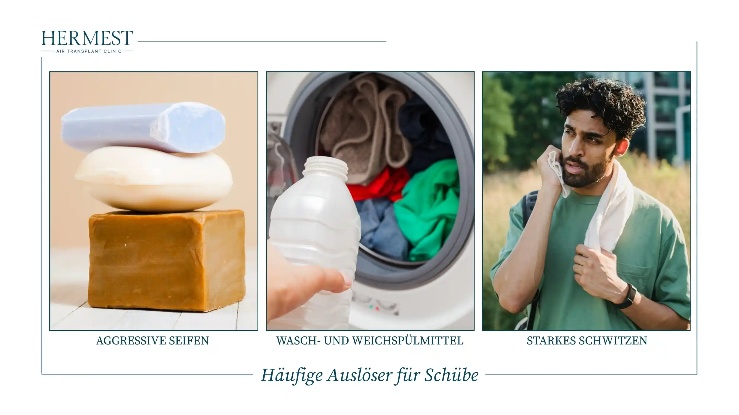 Häufige Auslöser für Schübe