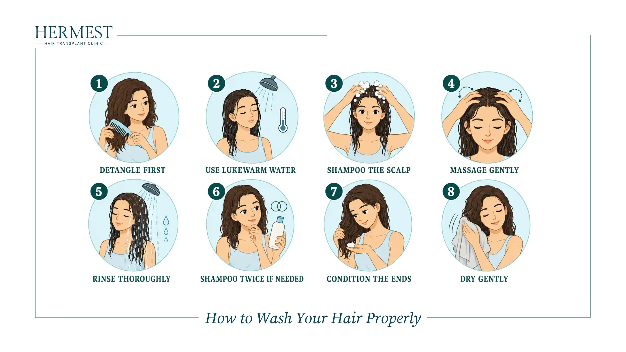How to Wash Your Hair Properly